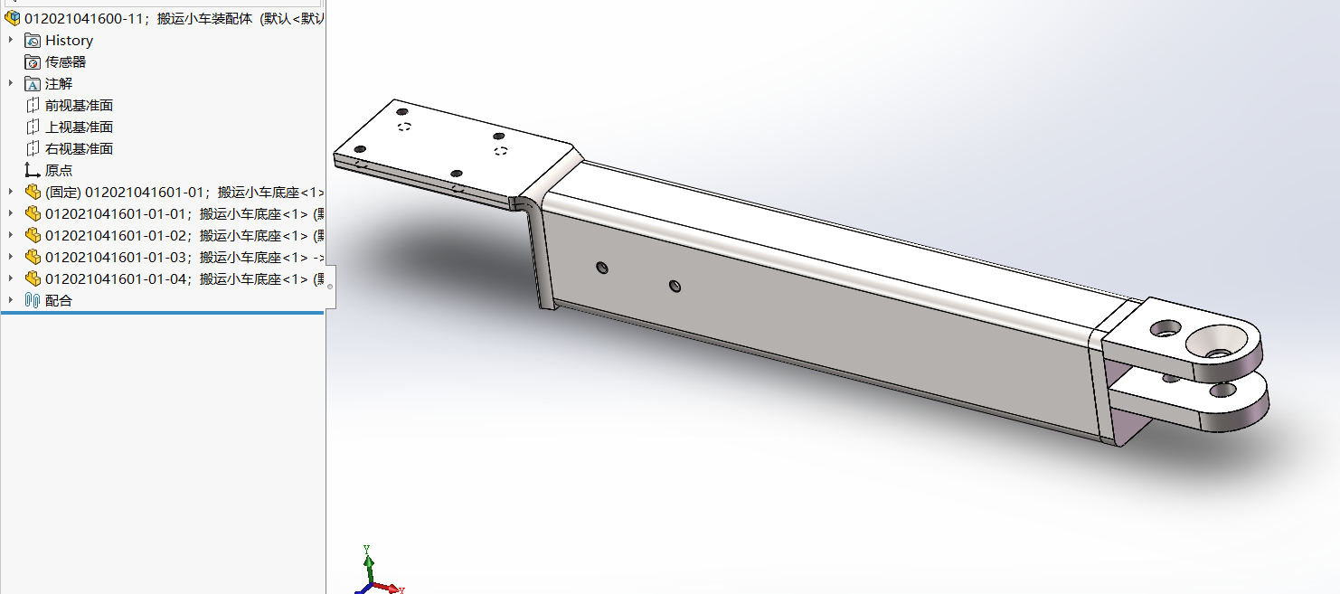 搬运玻璃助力车